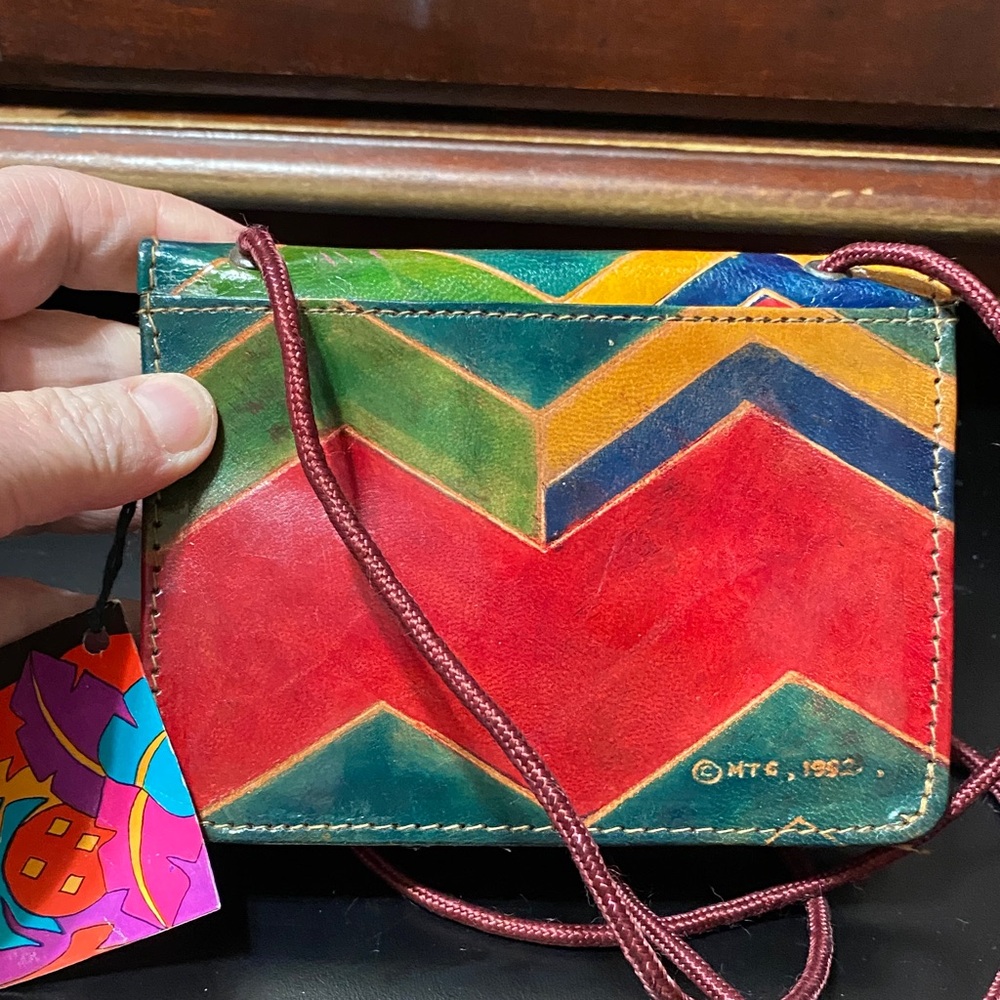 Vintage Mediterranean Trading Company Crossbody leather bag - Picture 14 of 16